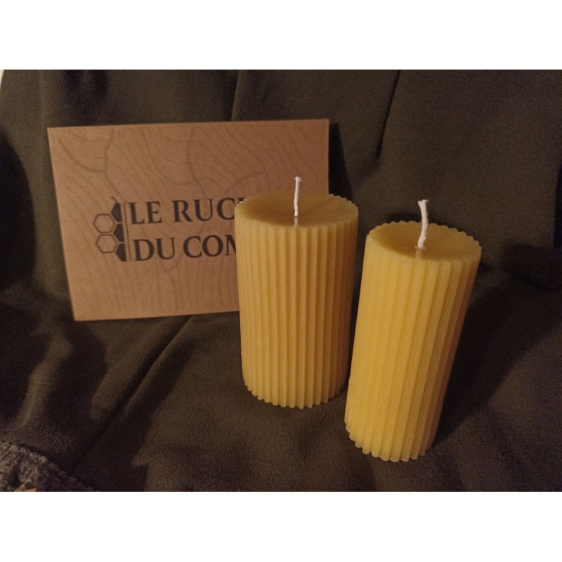 Bougies cannelées