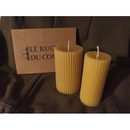 Bougies cannelées